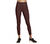 GOFLEX SLIT HW 7/8 LEGGING, BURGUNDY/BROWN
