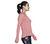 GODRI SWIFT HOODED LONGSLEEVE, RED/PINK