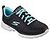 GO WALK 6 - ADORA, BLACK/AQUA