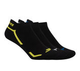 3PK MENS NON TERRY LOW CUT, BLACK