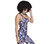 THE GOWALK DIZZY FLORAL RACER, PPINK/MULTI