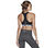 GOFLEX JACQUARD BRA, Black
