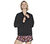 DVF: SKWV MIDNIGHT KISS REVERS, BLACK/HOT PINK