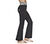 DVF: GO SCULPT Flare Pant, NATURAL/BLACK