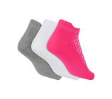 3 Pack WOMENS HALF TERRY ANKLE SOCKS, MMULTI Accessories Top View
