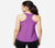 ELITE RACER TANK, PURPLE/HOT PINK