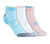 3PK WOMENS 1/2 TERRY LOWCUT, PINK/BLUE