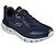 GO RUN GLIDE-STEP FLEX, NAVY/LIME