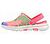 GO WALK 5 FOAMIES - PSYCHADEL, PINK/MULTI