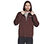 SKX TAKE OVER FZ HOODIE, BURGUNDY