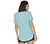 GODRI SWIFT TUNIC TEE, TURQUOISE