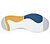 D'LUX FITNESS - ROAM FREE, WHITE/BLUE