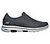 GO WALK 5 - BRUTUS, CHARCOAL /BURGUNDY