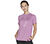 DIAMOND BLISSFUL TEE, PURPLE/HOT PINK