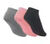 3PK WOMENS MICROFIBER NON TER, GGREY/BLACK