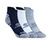 3PK MENS 1/2 TERRY LOW CUT, WHITE/NAVY/GREY