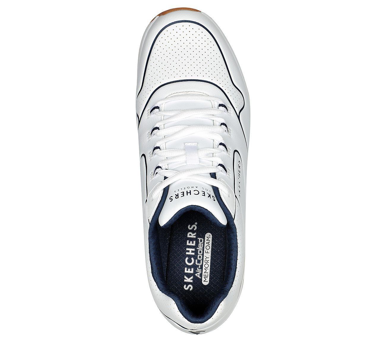 Skechers white shoes new arrival sales