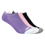 3PK WOMENS HALF TERRY LOW CUT, BLACK/LAVENDER/PINK