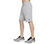 GOKNIT PIQUE 9IN SHORT, LIGHT GREY