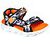 HYPNO-SPLASH - SUN BREAKS, BLACK/GREY/ORANGE