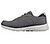 GO WALK 6 - COMPETE, CHARCOAL/BLACK