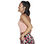 GOSTRETCH RACERBACK BRA, CORAL/LIME