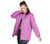 JOURNEY PUFFER JACKET, PURPLE/HOT PINK