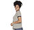 BOBS RWB RINGER TEE, GREY