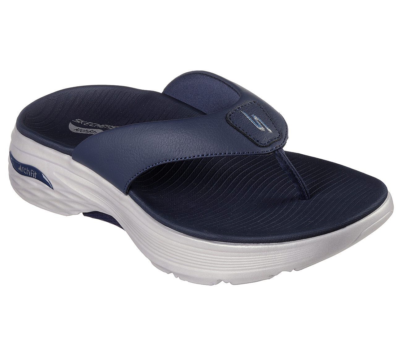 Skechers Navy/Blue Go-Walk-Flex Men's Walking Shoes - Style ID: 216484 |  India