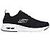 SKECH-AIR COURT     , BLACK/WHITE