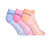 3PK WOMENS NON TERRY LOW CUT, MULTI