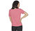 GODRI SERENE V-NECK TEE, RED/BLUE