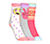 3 Pack of GIRLS NON TERRY CREW- FLA, MMULTI