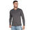 GOKNIT PIQUE HENLEY, CCHARCOAL