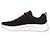 GO WALK FLEX, BLACK/HOT PINK