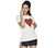DVF: Diane Heart Tee, WWWHITE