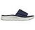 GO WALK FLEX SANDAL , NAVY/RED