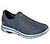 GO WALK 5 - BRUTUS, CHARCOAL /BURGUNDY