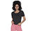 GODRI RESTORATIVE RIB TEE, BBBBLACK