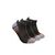 3PK MENS 1/2 TERRY NO SHOW, GREY/ORANGE