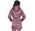 GOWALK DIAMOND QUILT JACKET, DARK MAUVE