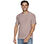 GODRI ALL DAY TEE, TAUPE/LAVENDER