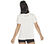 DVF: Midnight Kiss Tee, WWWHITE