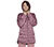 GOWALK DIAMOND QUILT JACKET, DARK MAUVE