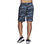 SKECH-SWEATS CAMO LOUNGE 9" S, NAVY/MULTI
