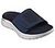GO WALK FLEX SANDAL , NAVY/RED