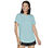GODRI SWIFT TUNIC TEE, TURQUOISE