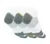 3PK WOMENSHALF CUSHION LOWCUT, MMULTI