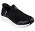 Skechers Slip-ins Relaxed Fit®: D'Lux Walker - Homebound, BLACK/WHITE