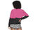 DVF: SKWV MOVING ZEBRA, NATURAL/BLACK